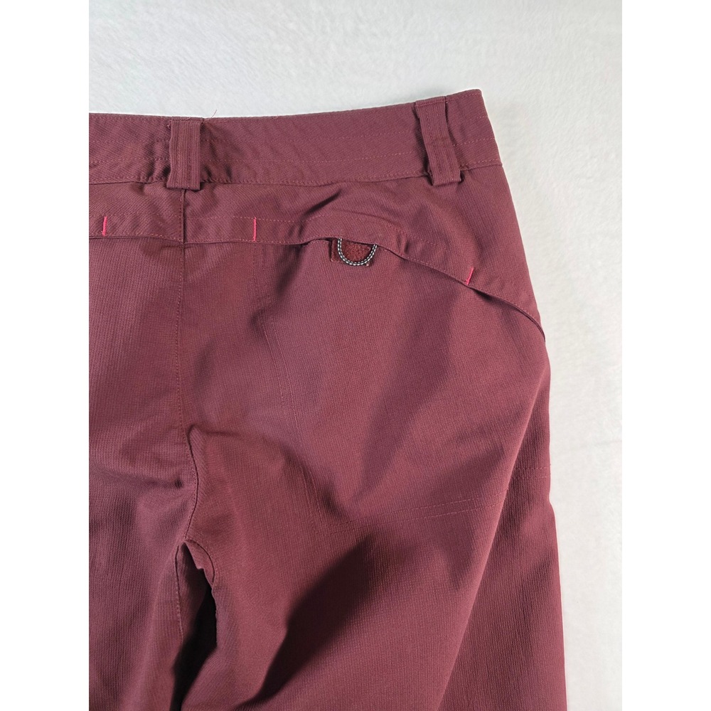 Columbia Titanium Capri Pants Omni-Shade Packable Hiking Size 4 Burgundy Outdoor - Picture 7 of 10